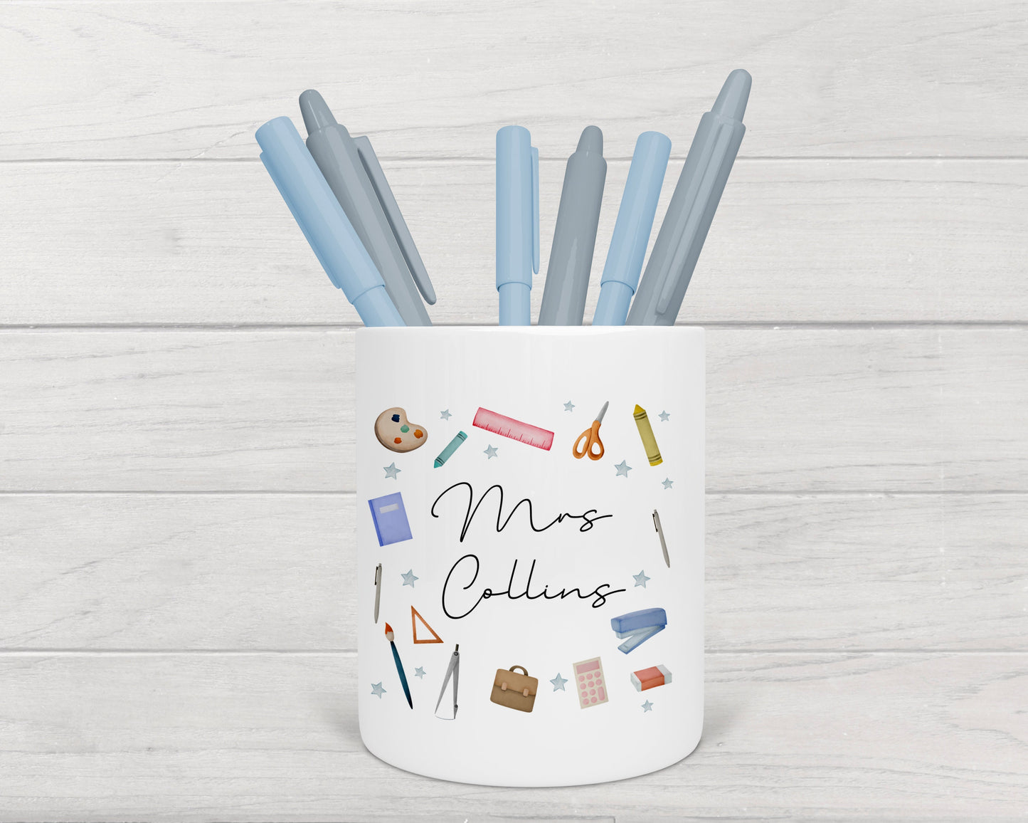 Personalised Pencil Pot Teacher Gift Thank You Present
