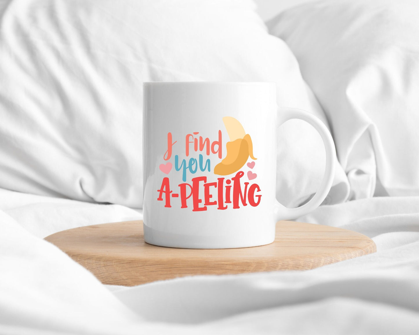 Valentine's Day Mug Funny Boyfriend Girlfriend A-Peeling Pun Gift