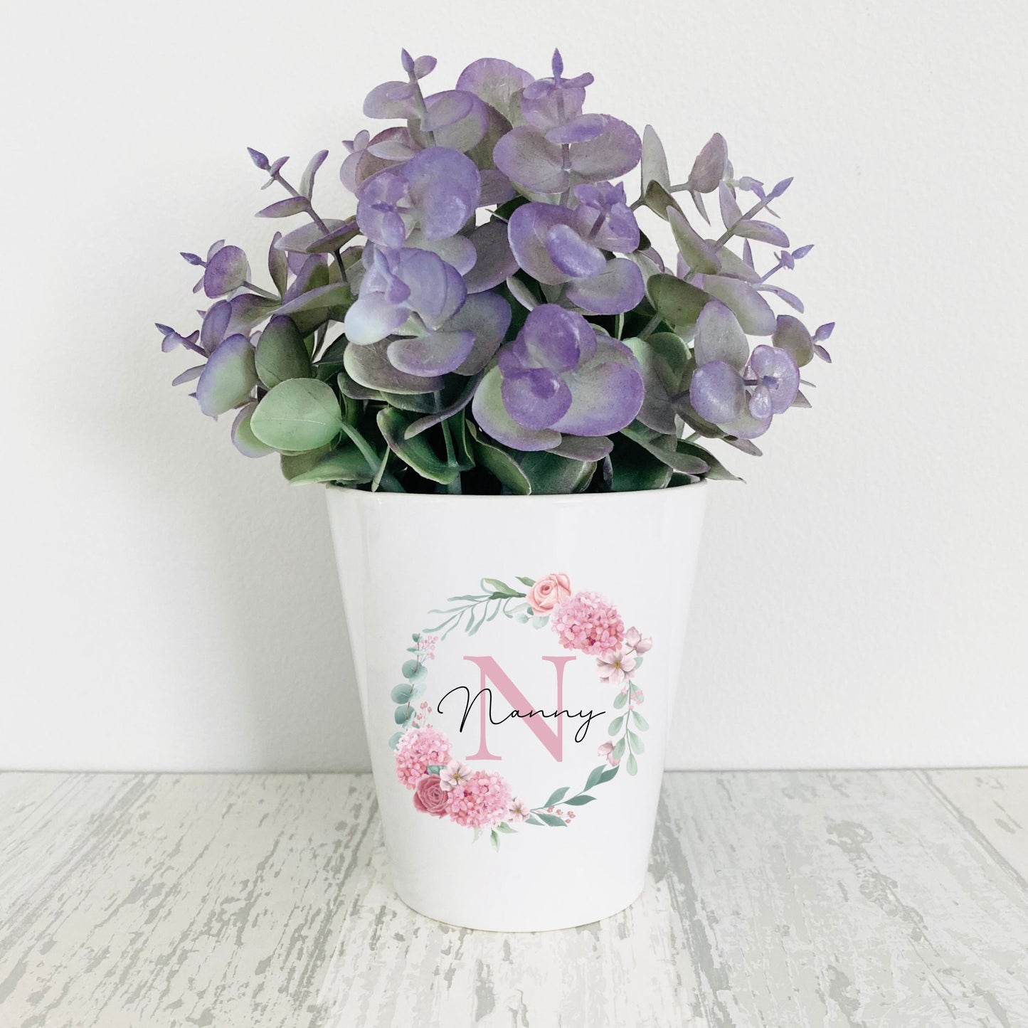 Personalised Mother's Day Flower Pot Gift Grandma Nanny Auntie Plant Pot