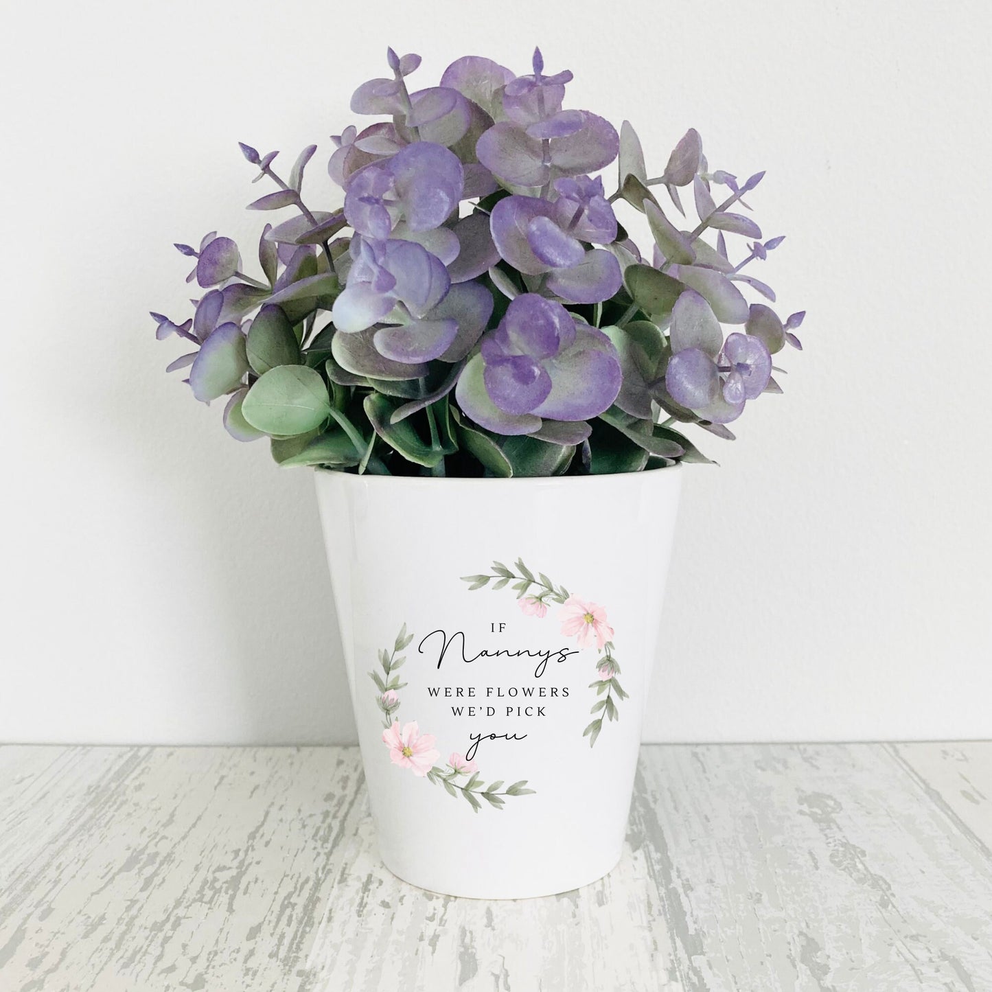 Personalised Mother's Day Flower Pot Gift Grandma Nanny Auntie Plant Pot