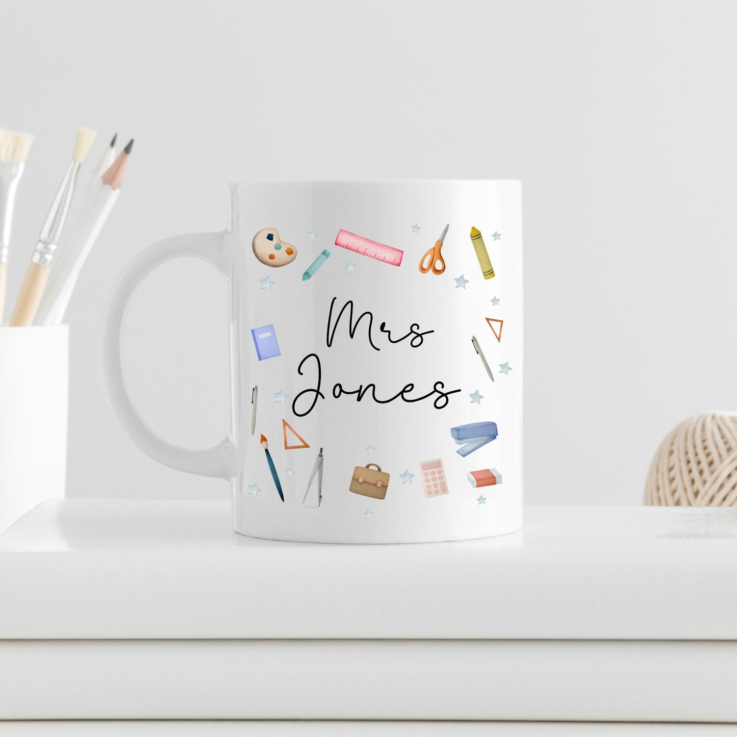 Teacher Mug End Of Term Gift Personalised Name Thank You School Present
