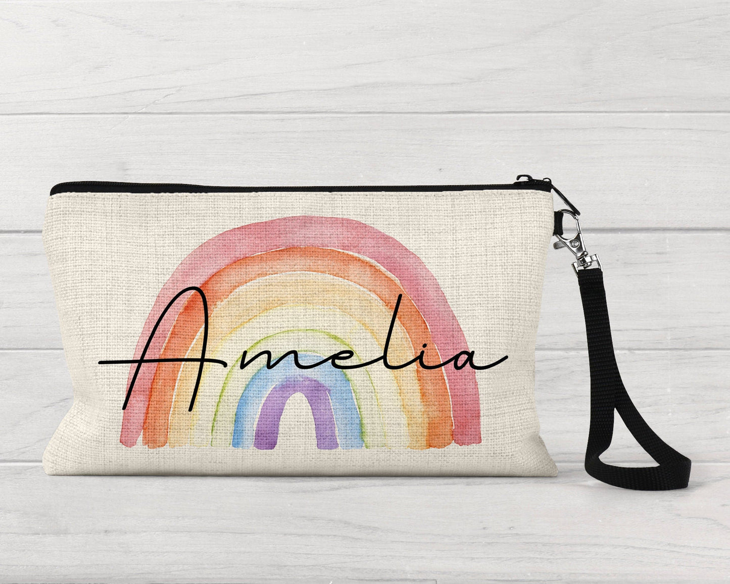 Personalised Makeup Pouch Bag Bridesmaid Girls Birthday Gift