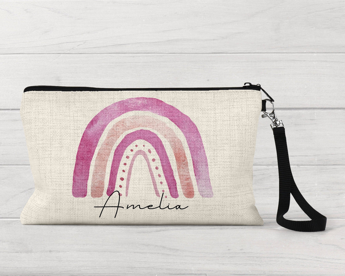 Personalised Makeup Pouch Bag Bridesmaid Girls Birthday Gift