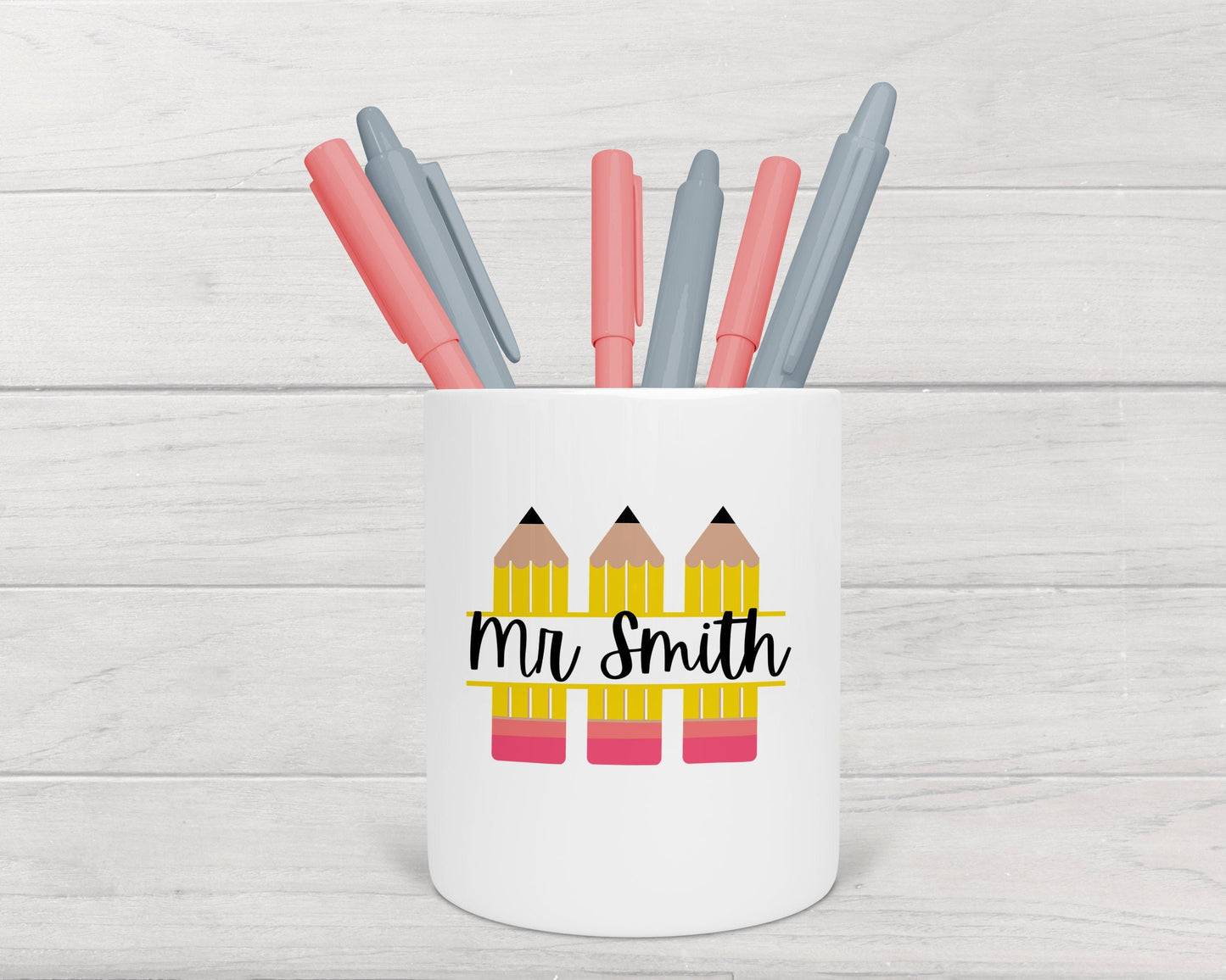 Personalised Pencil Pot Teacher Gift Thank You Present