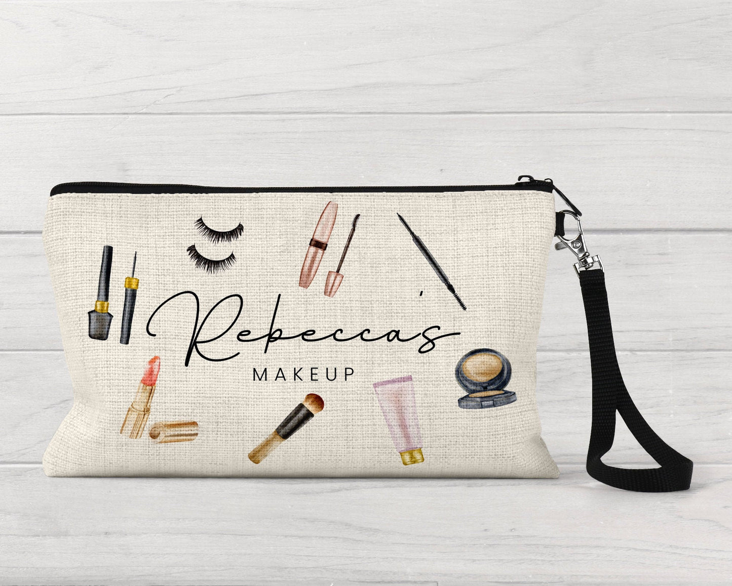 Personalised Makeup Pouch Cosmetics Bag Girls Birthday Gift