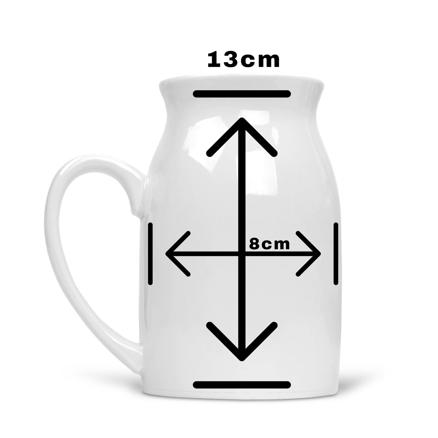 Personalised Mother's Day Vase First As Mummy Nanny Grandma Ceramic Flower Gift