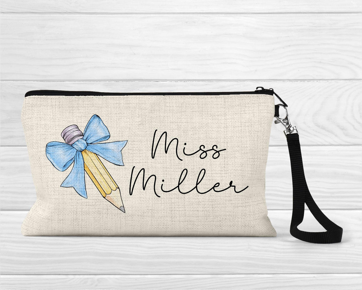 Personalised Teacher Pencil Case: End of Term Thank You Gift