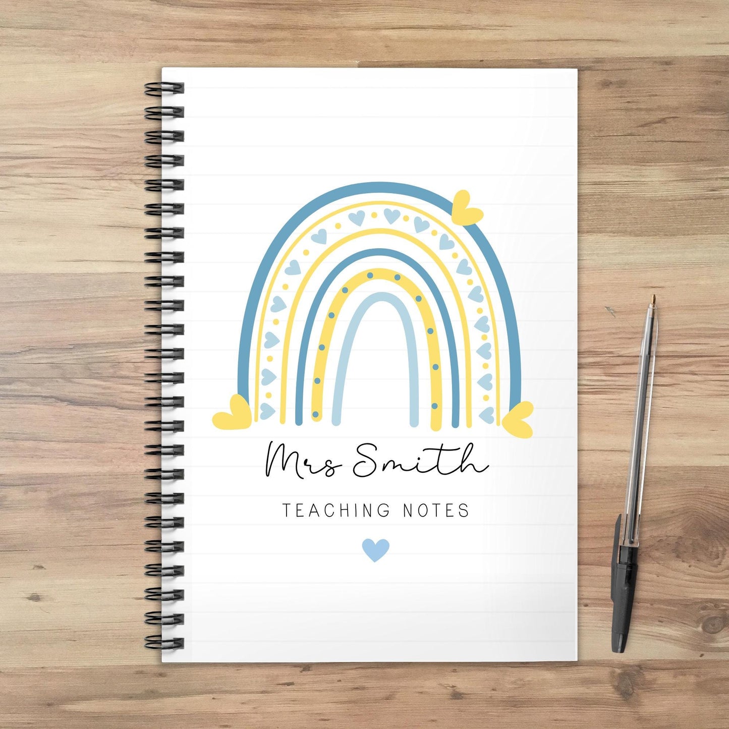 Personalised Teacher Notebook: End of Term Gift, Thank You Present