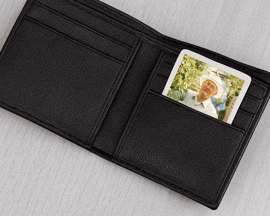 Memory Photo Wallet Card Personalised Remembrance Keepsake Gift