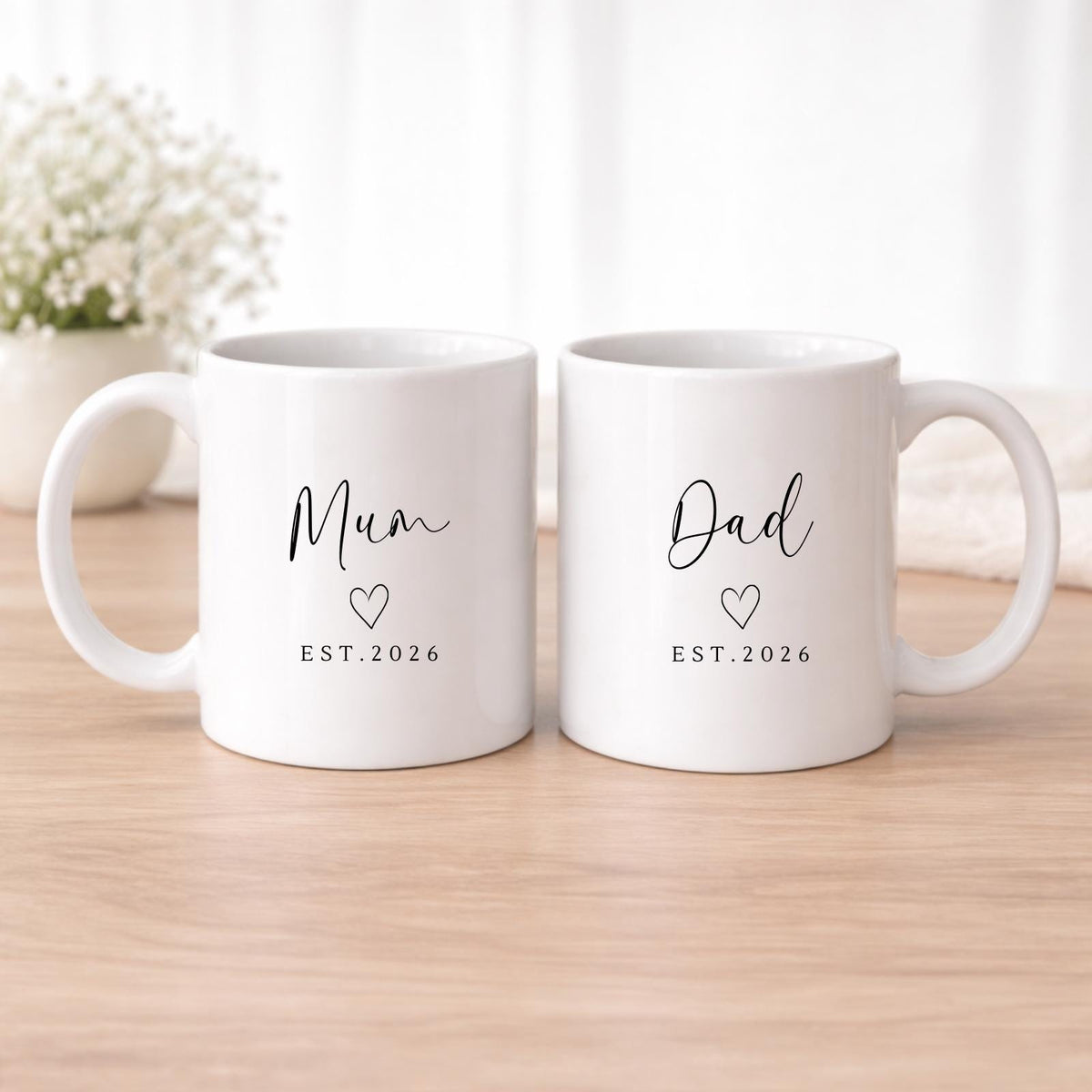 Mummy/Daddy Mug Personalised New Parents Gift