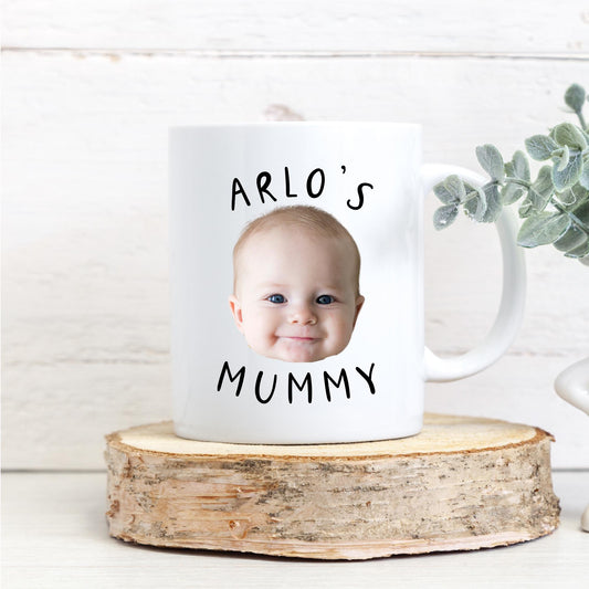 Personalised Baby Photo Mug - Mummy Mother's Day Birthday Gift