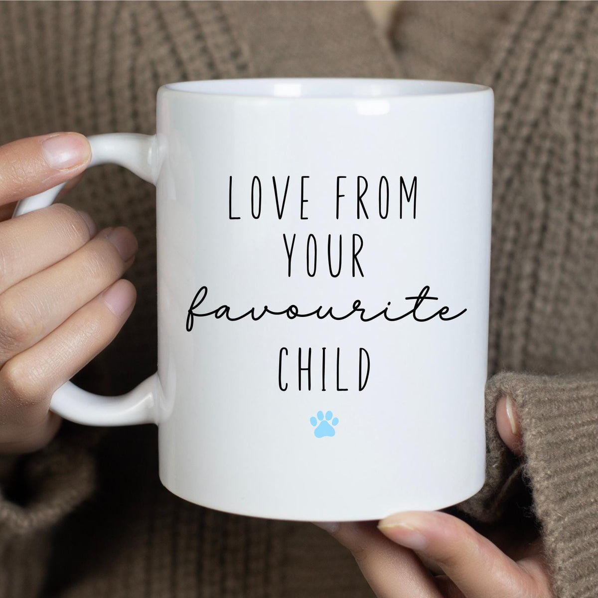 Personalised Dog Mum Photo Mug - Favourite Child Mother's Day Birthday Gift From The Dog