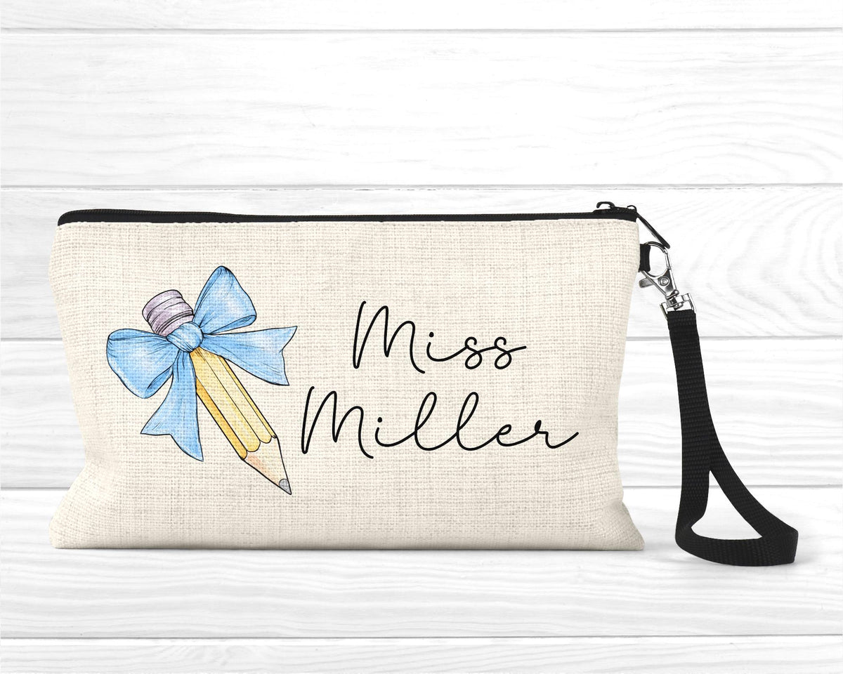 Personalised Teacher Pencil Case: End of Term Thank You Gift