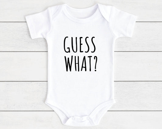 Pregnancy Baby Announcement Vest Bodysuit Pregnant Baby Grow Reveal Gift
