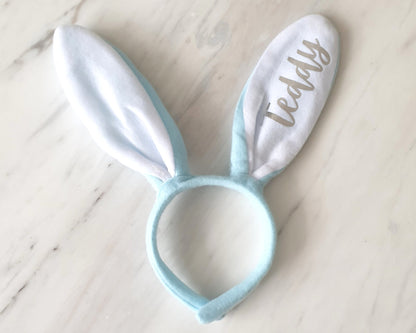 Personalised Easter Bunny Ears Rabbit Kids Boys Girls Baby Fancy Dress Costume Party Gift