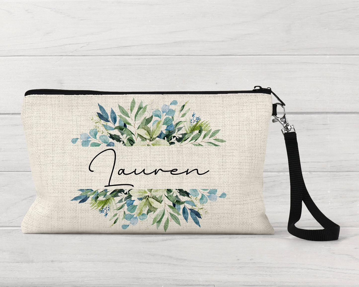 Personalised Makeup Pouch Bag Bridesmaid Girls Birthday Gift