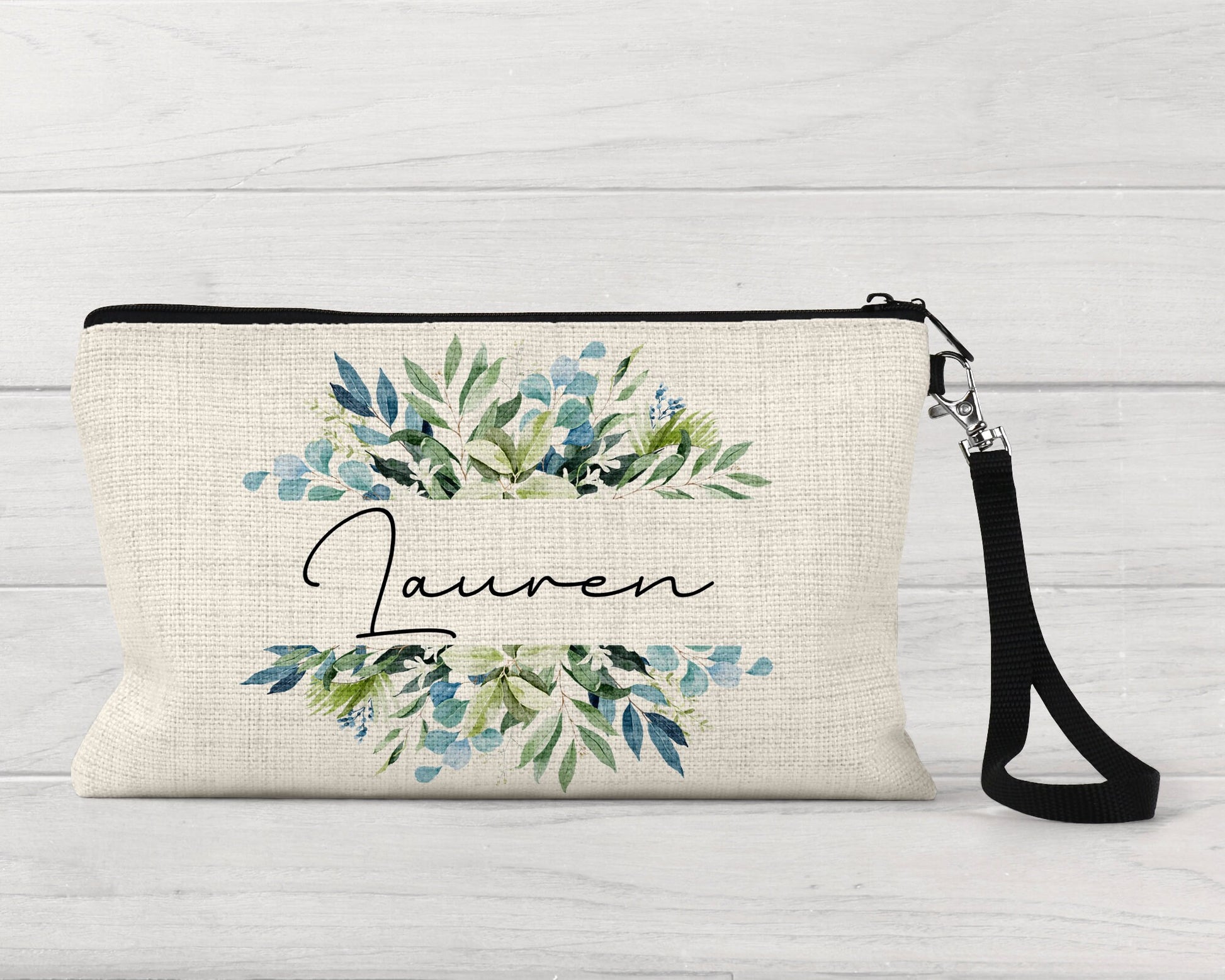 Personalised Makeup Pouch Bag Bridesmaid Girls Birthday Gift