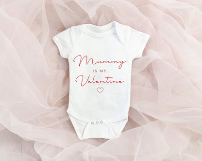 Valentine's Baby Vest First Valentine's Day Bodysuit Babygrow Gift