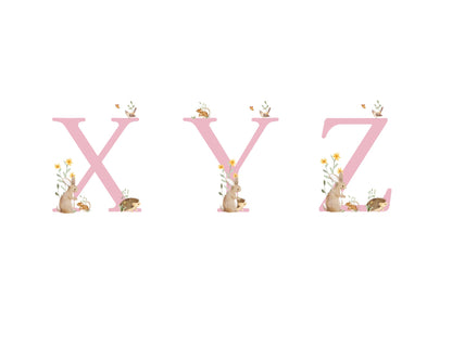 Easter Mug Personalised Woodland Animals Initial Gift