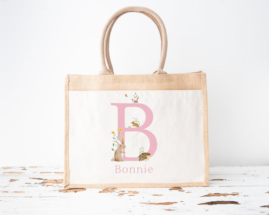 Easter Bag Personalised Children's Egg Hunt Gift Bag