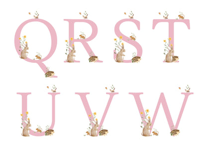 Easter Mug Personalised Woodland Animals Initial Gift