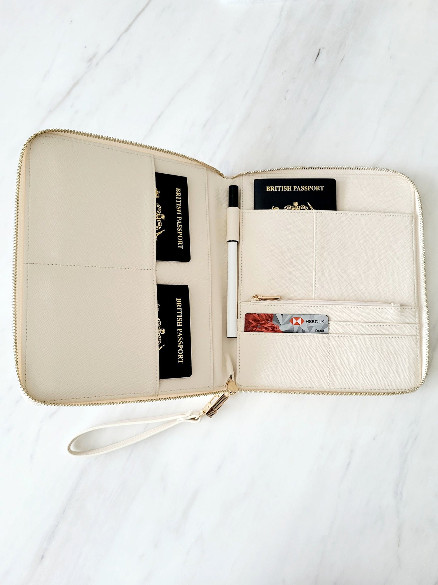 Family Passport Holder Travel Documents Personalised Pouch