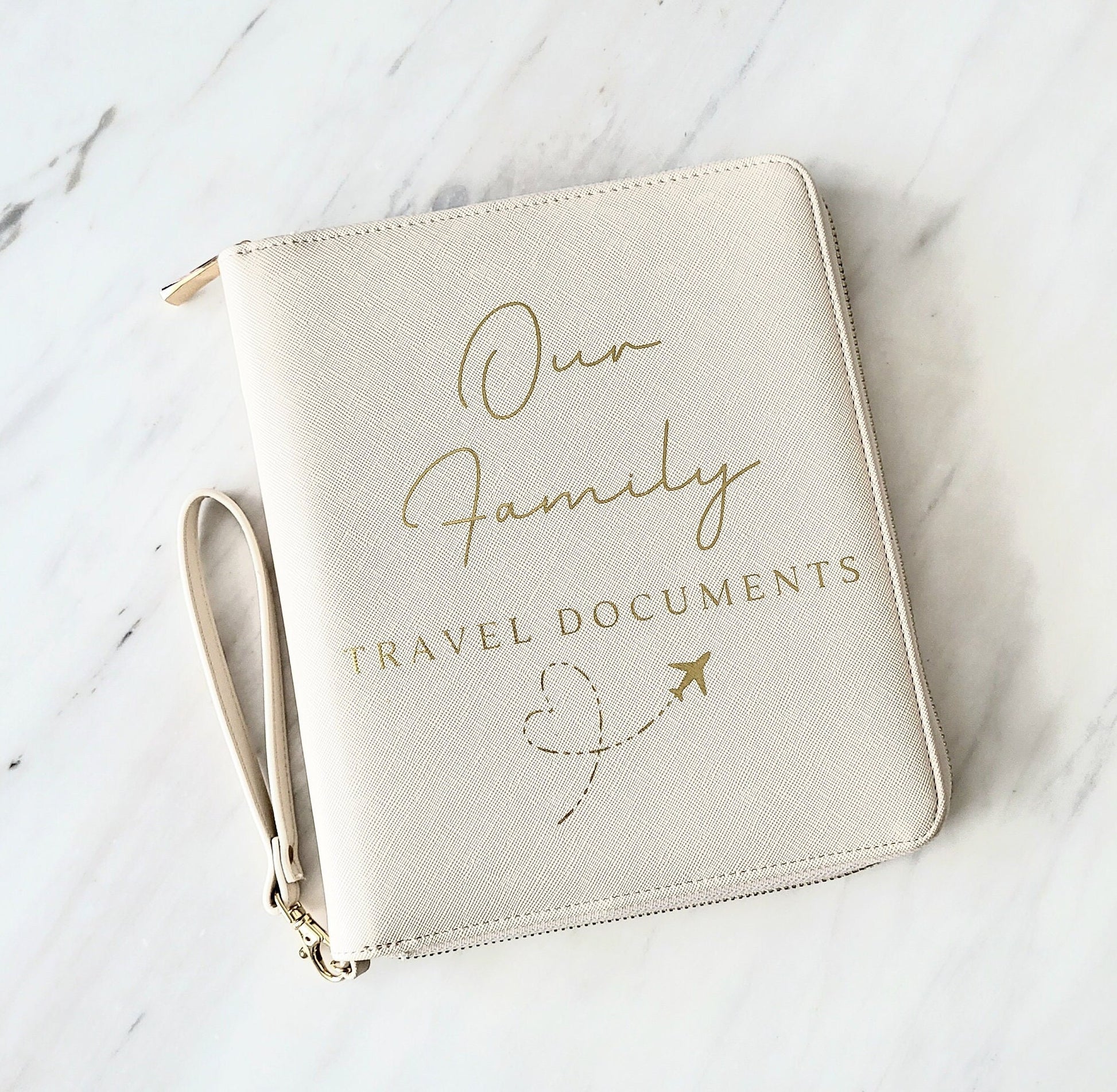 Family Passport Holder Travel Documents Personalised Pouch