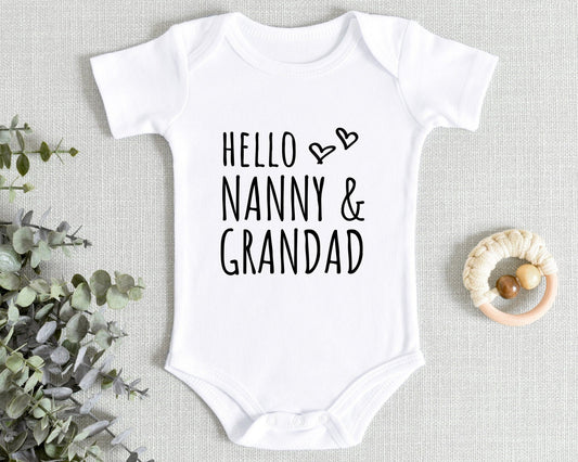 Pregnancy Announcement Baby Vest Bodysuit Unisex Babyshower Clothing Gift