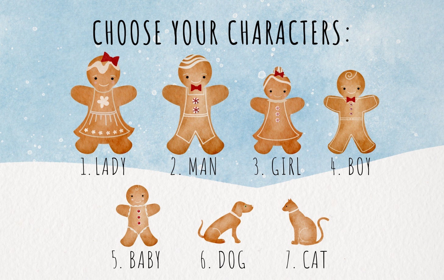 Personalised Family Christmas Ornament First Xmas Gingerbread Decoration 2023 Gift