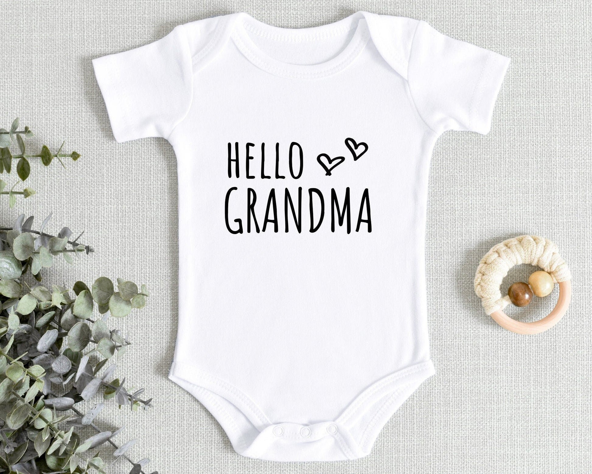 Pregnancy Announcement Baby Vest Bodysuit Unisex Babyshower Clothing Gift