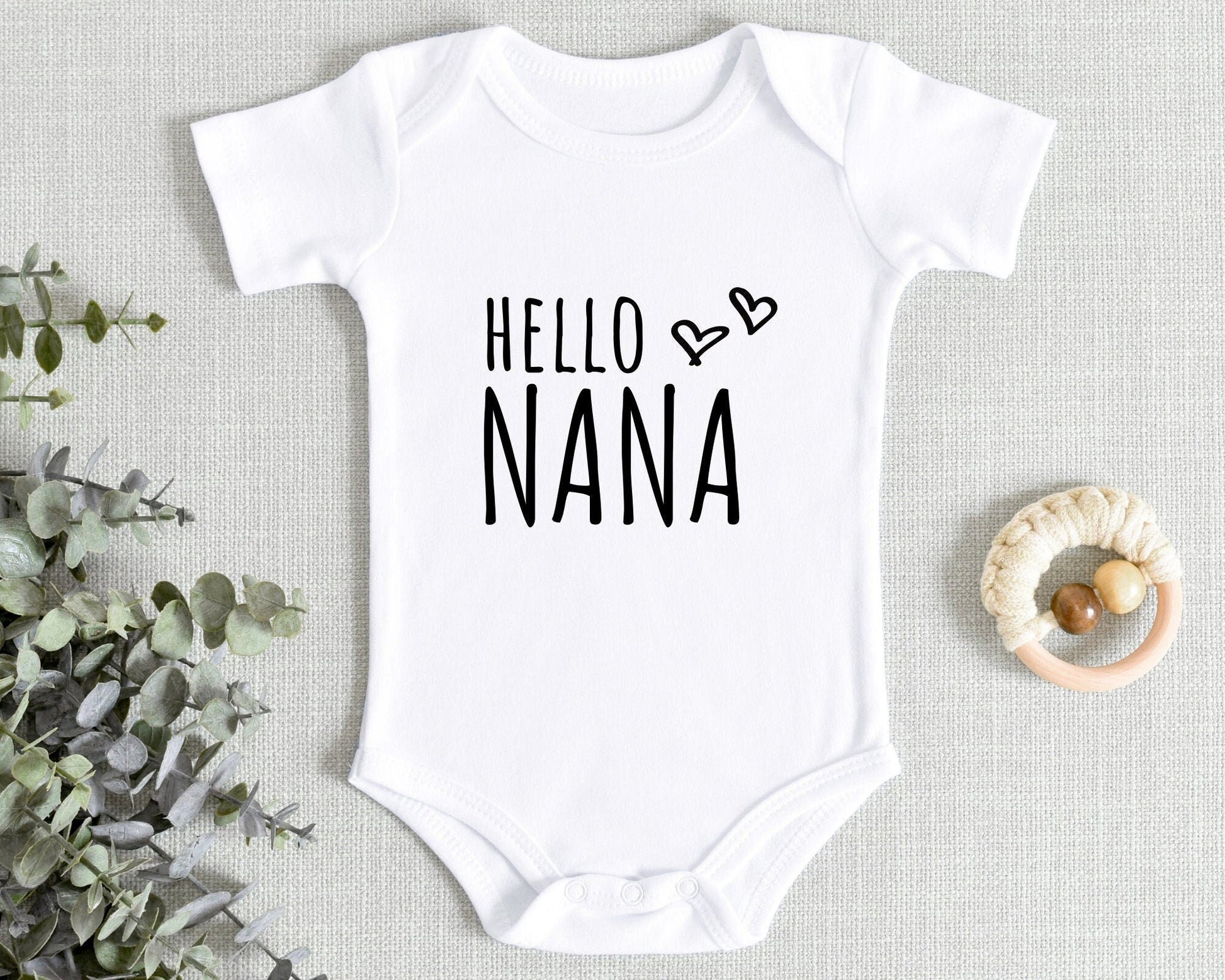 Pregnancy Announcement Baby Vest Bodysuit Unisex Babyshower Clothing Gift