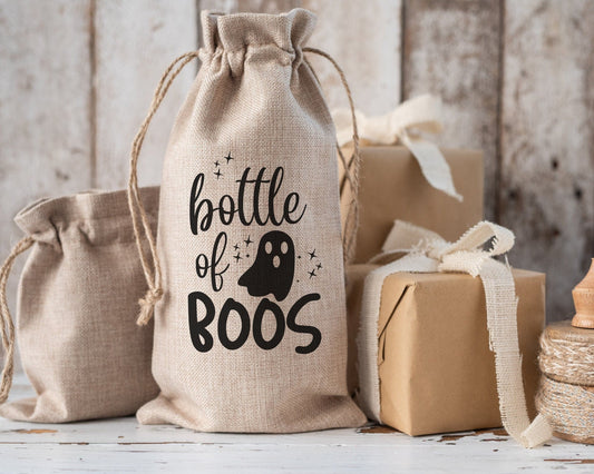 Halloween Party Bottle Bag Funny Wine Drinks Gift