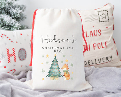 Personalised Christmas Sack Childrens Family Xmas Eve Bag
