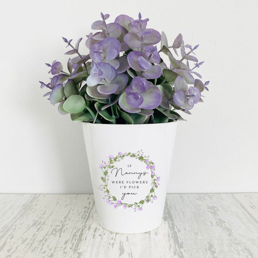 Personalised Mother's Day Flower Pot Gift Grandma Nanny Auntie Plant Pot