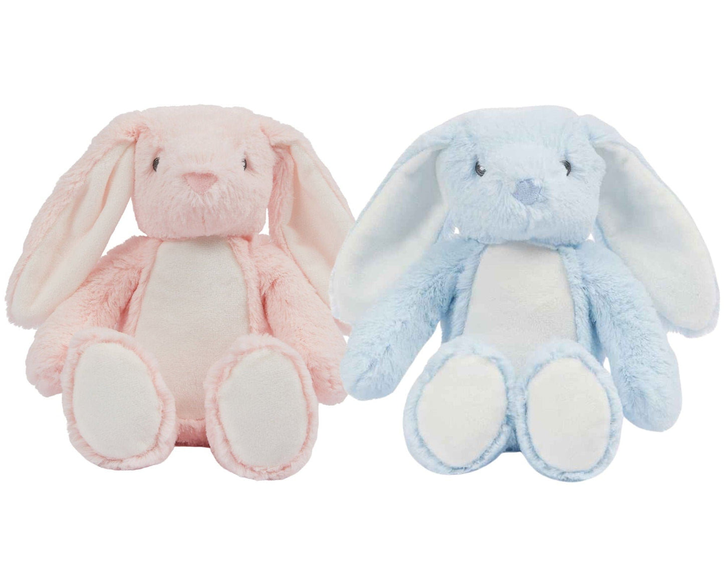 Cousins Personalised Soft Toy Bunny Teddy Gift Little Big Cousin Baby Birthday Present