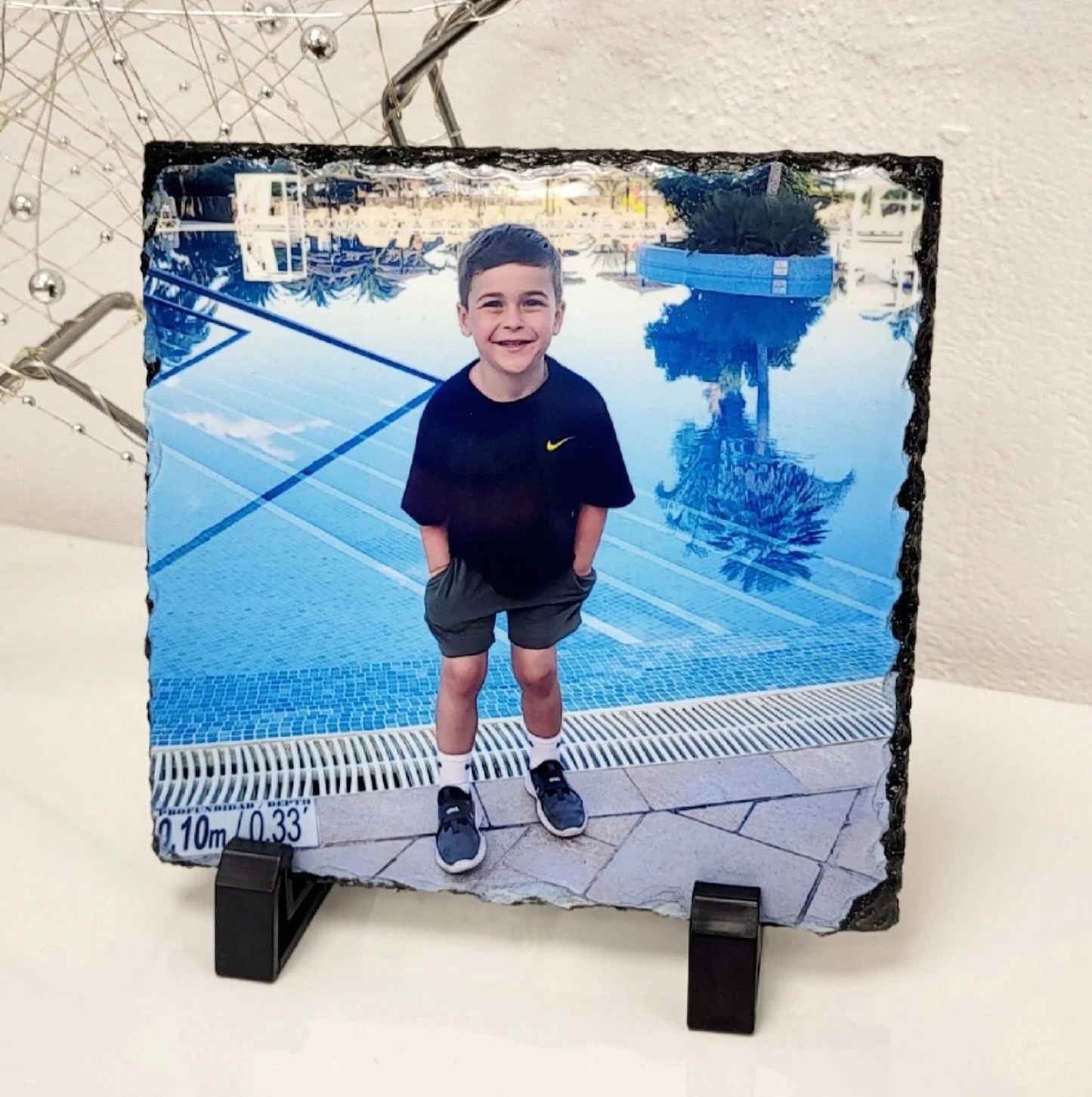 Photo Slate Personalised Picture Family Photograph Gift