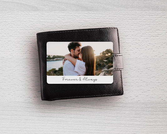 Photo Wallet Card Personalised Valentine's Day Gift For Boyfriend Husband Anniversary