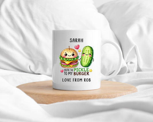 Valentine's Day Gift Mug Cute Food Pun Personalised Slogan Galentine's Anniversary Birthday Present
