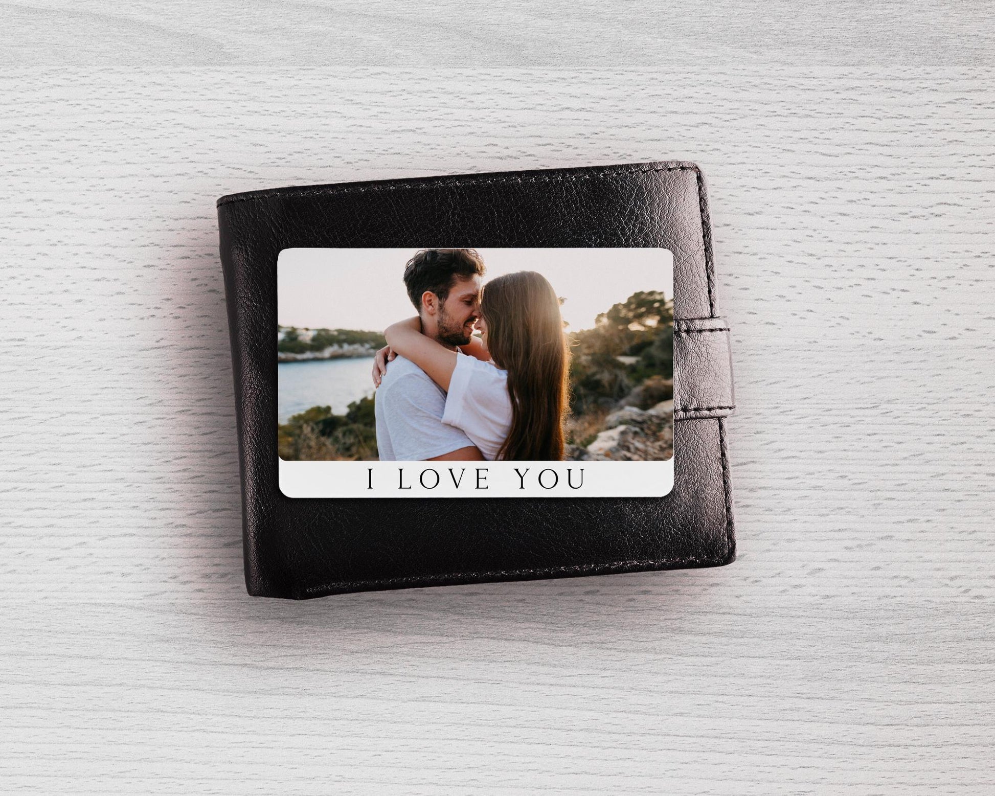 Photo Wallet Card Personalised Valentine's Day I Love You Gift For Boyfriend Husband Anniversary