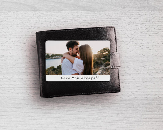 Photo Wallet Card Personalised Valentine's Day Date Love You For Boyfriend Husband Anniversary