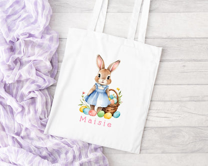 Easter Bag Personalised Kids Egg Hunt Chocolate Gift Bag