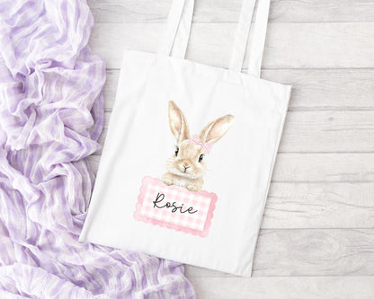 Easter Bag Personalised Kids Egg Hunt Chocolate Gift Bag
