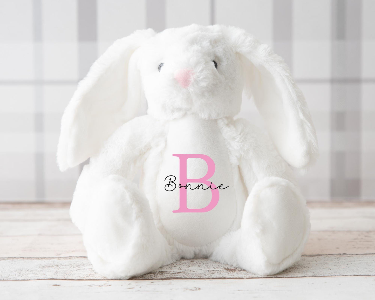 Personalised Bunny Baby Gift Children's Easter Soft Toy Present