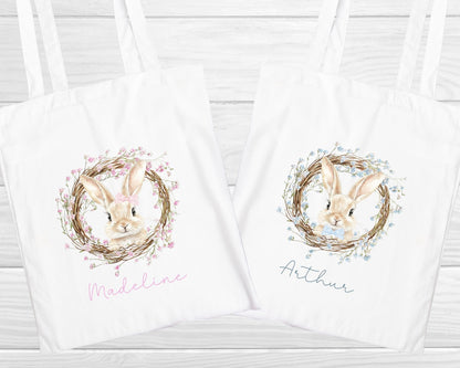 Easter Bag Personalised Kids Egg Hunt Chocolate Gift Bag