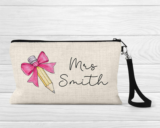 Personalised Teacher Pencil Case: End of Term Thank You Gift