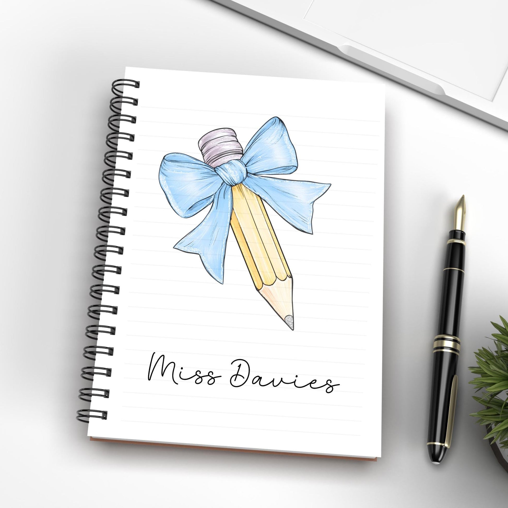 Personalised Teacher Notebook: End of Term Gift