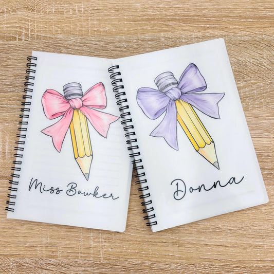 Personalised Teacher Notebook: End of Term Gift
