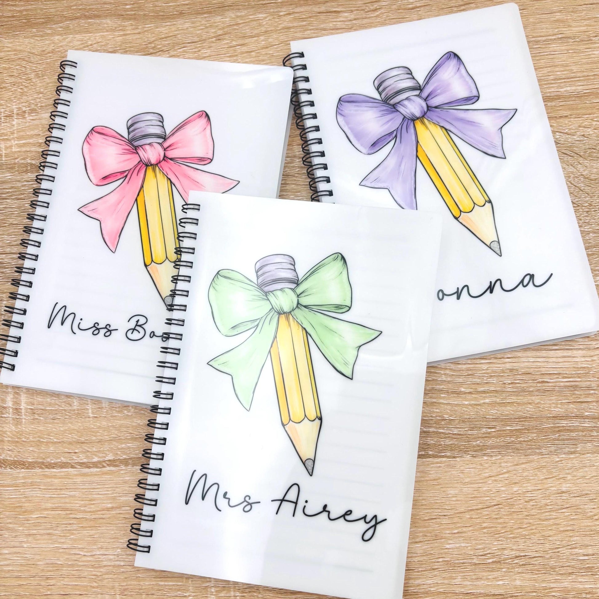 Personalised Teacher Notebook: End of Term Gift