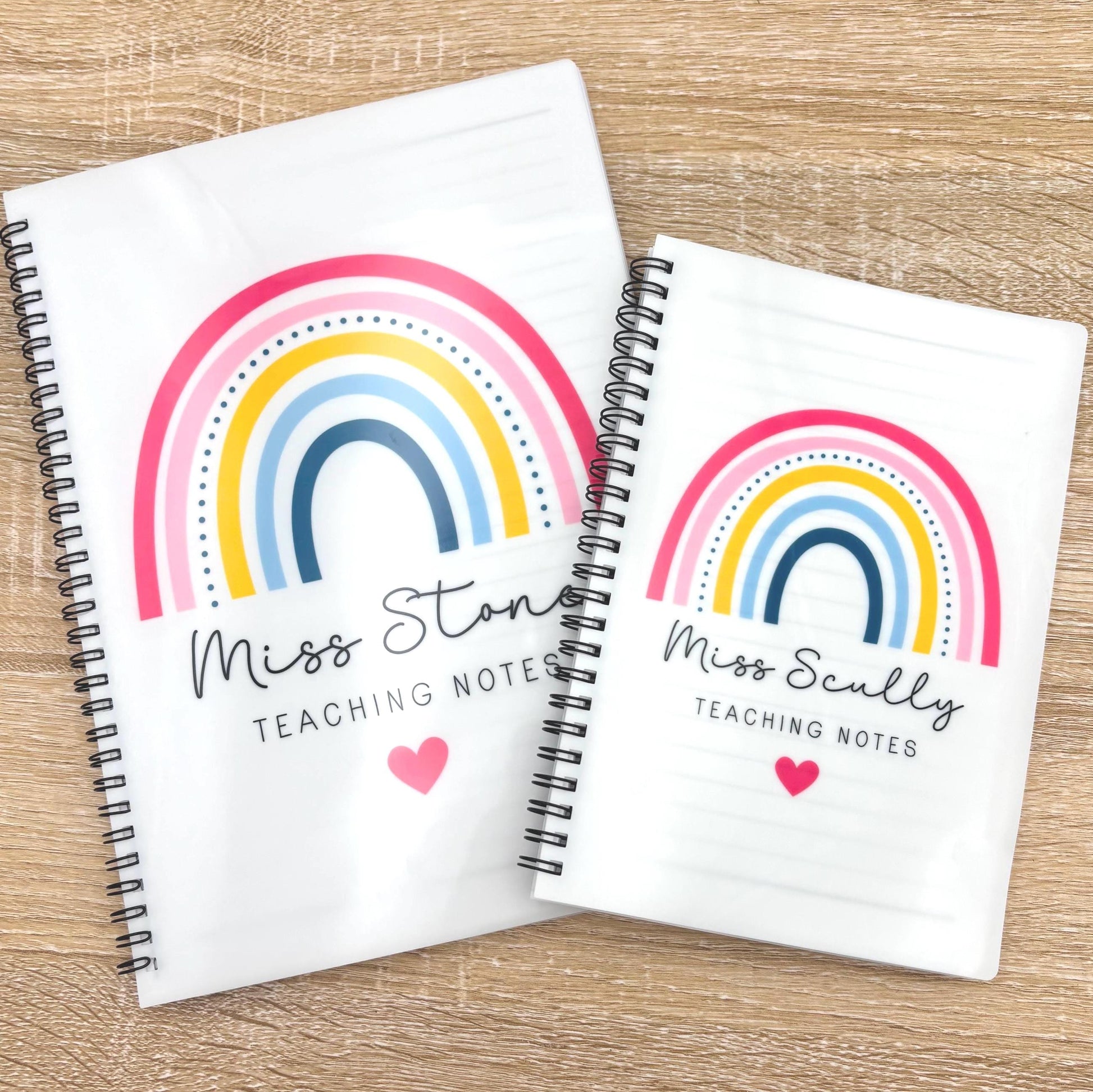 Personalised Teacher Notebook: End of Term Gift