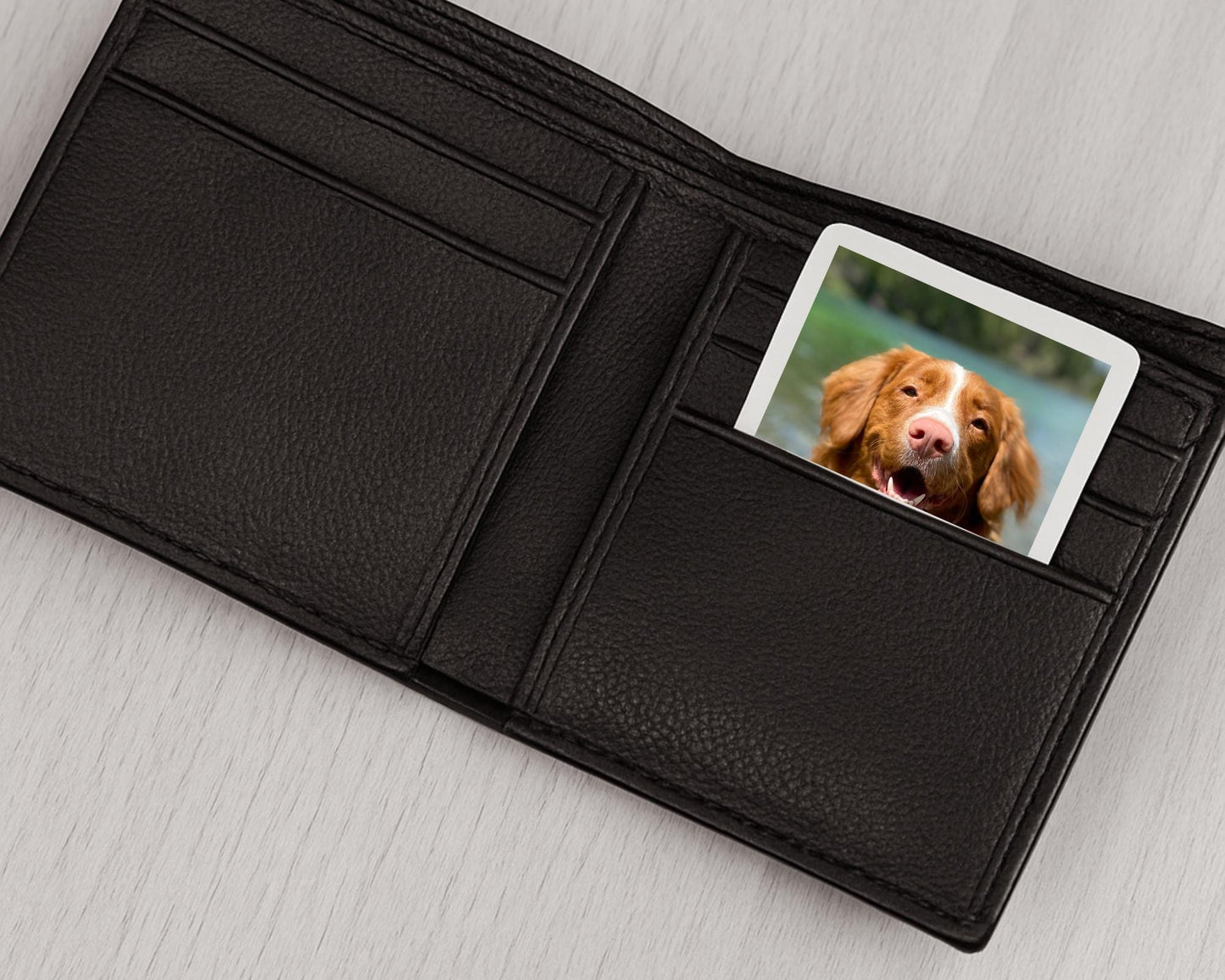 Dog Dad Photo Wallet Card Personalised Pet Keepsake Gift